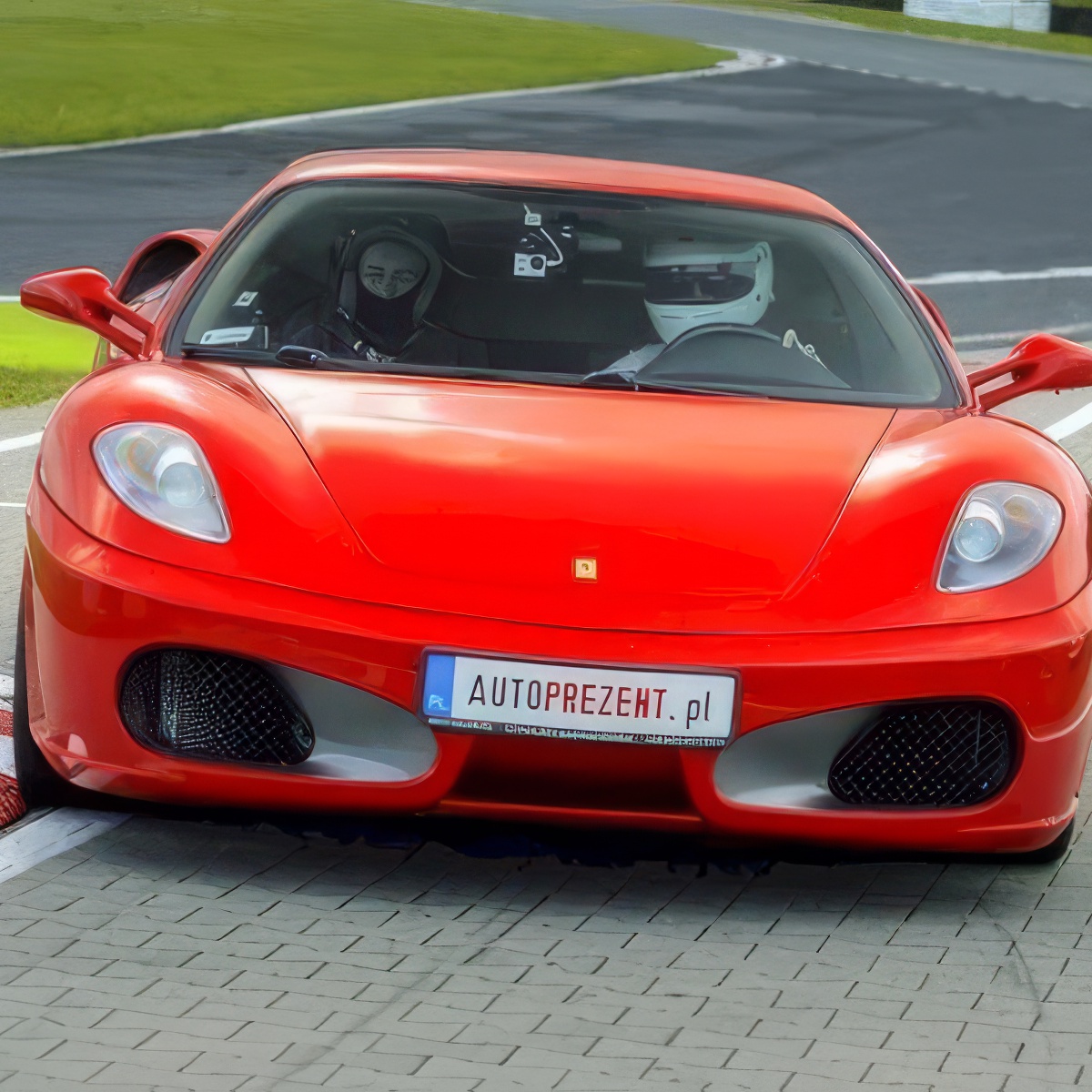 Jazda Ferrari F430 - 1 okrążenie | Wrocław (Tor Krzywa) | AUTOPREZENT lub Devil-Cars lub Super Cars