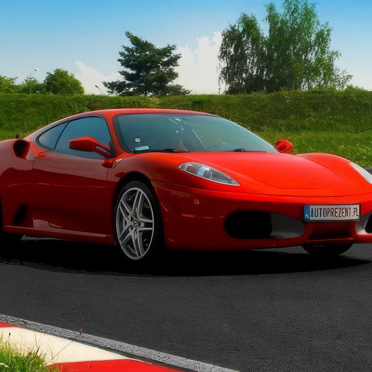Jazda Ferrari F430 - 1 okrążenie | Poznań (Tor Główny) | AUTOPREZENT lub Devil-Cars lub Super Cars