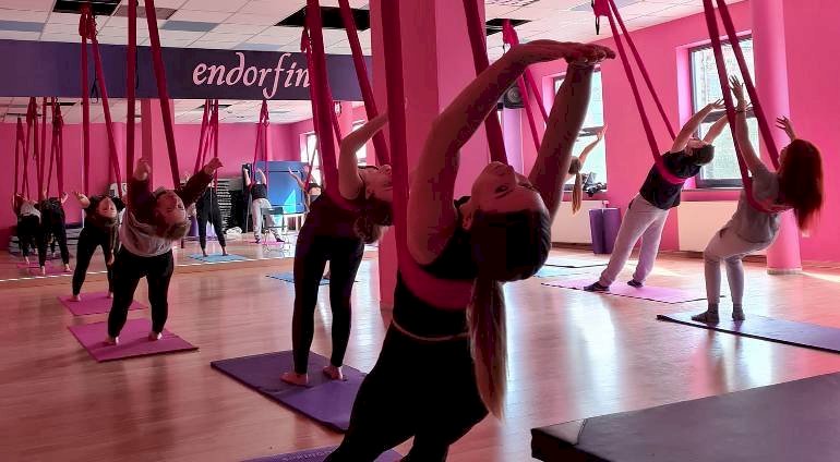 Aerial joga - Joga w hamaku | Gdańsk