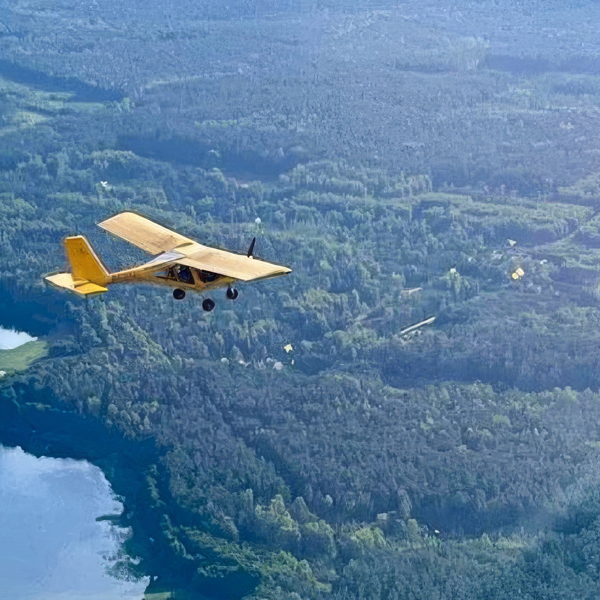 Lot zapoznawczy samolotem ultralekkim | Olsztyn (Gryźliny)