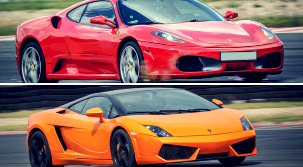 Pojedynek Ferrari F430 vs. Lamborghini | Wiele lokalizacji | AUTOPREZENT lub Devil-Cars lub Super Cars