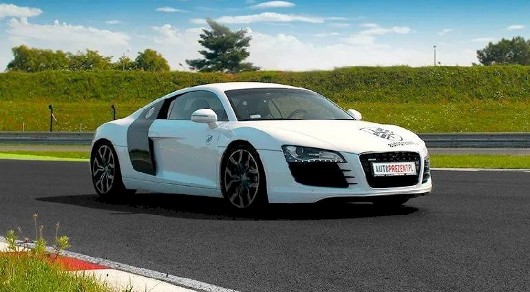 Jazda Audi R8 - 1 okrążenie | Poznań (Tor Bednary) | AUTOPREZENT