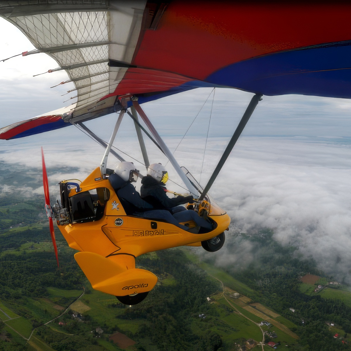 Lot motolotnią | Krosno