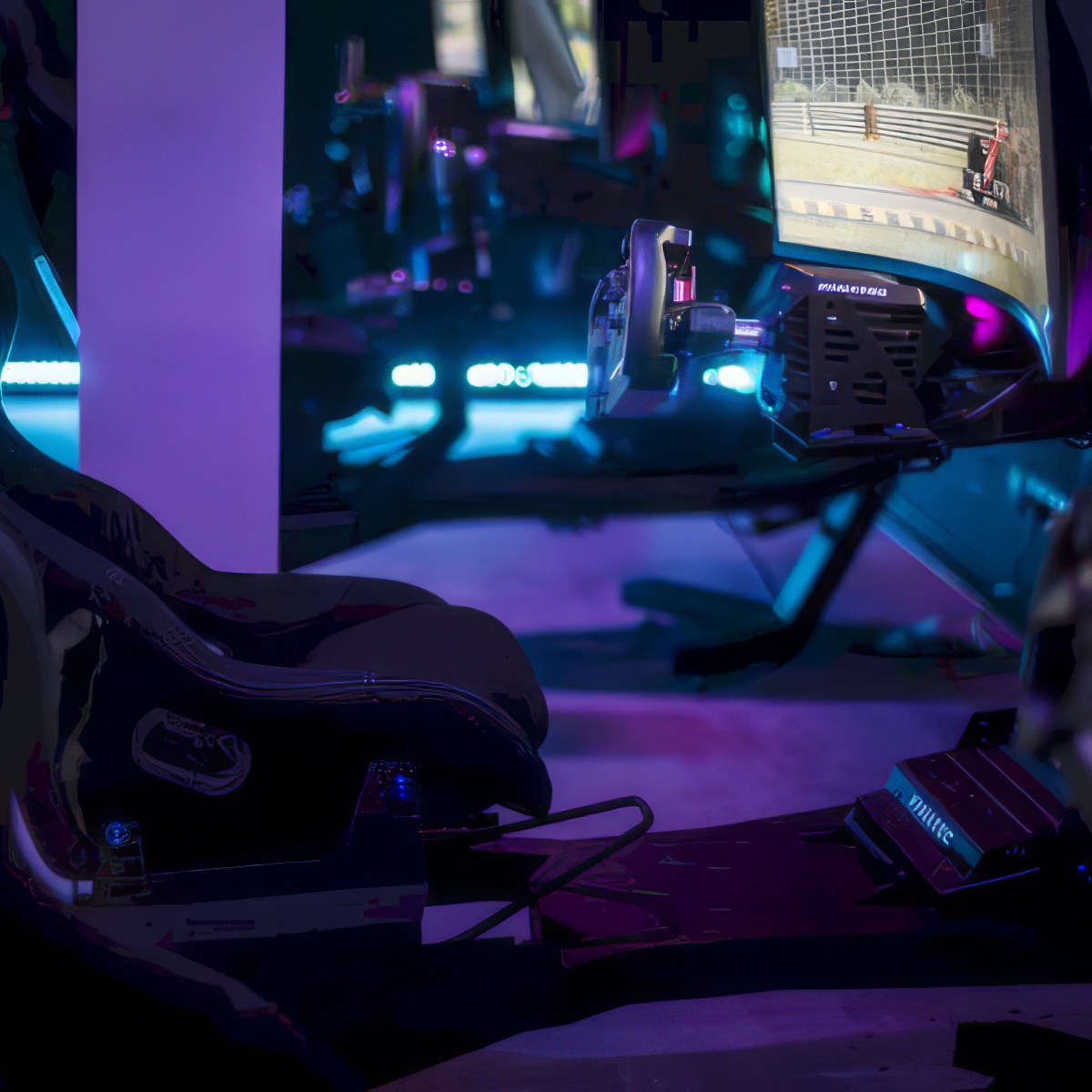 Ekstremalna jazda w symulatorze wyścigowym dla grupy | Rzeszów