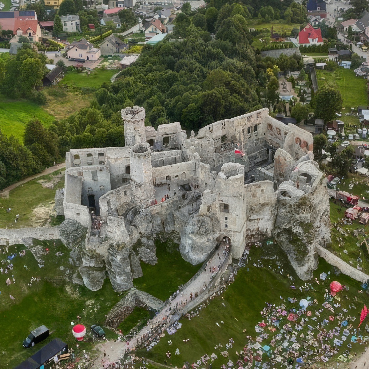 Lot balonem nad Jurą Krakowsko-Częstochowską | Kraków