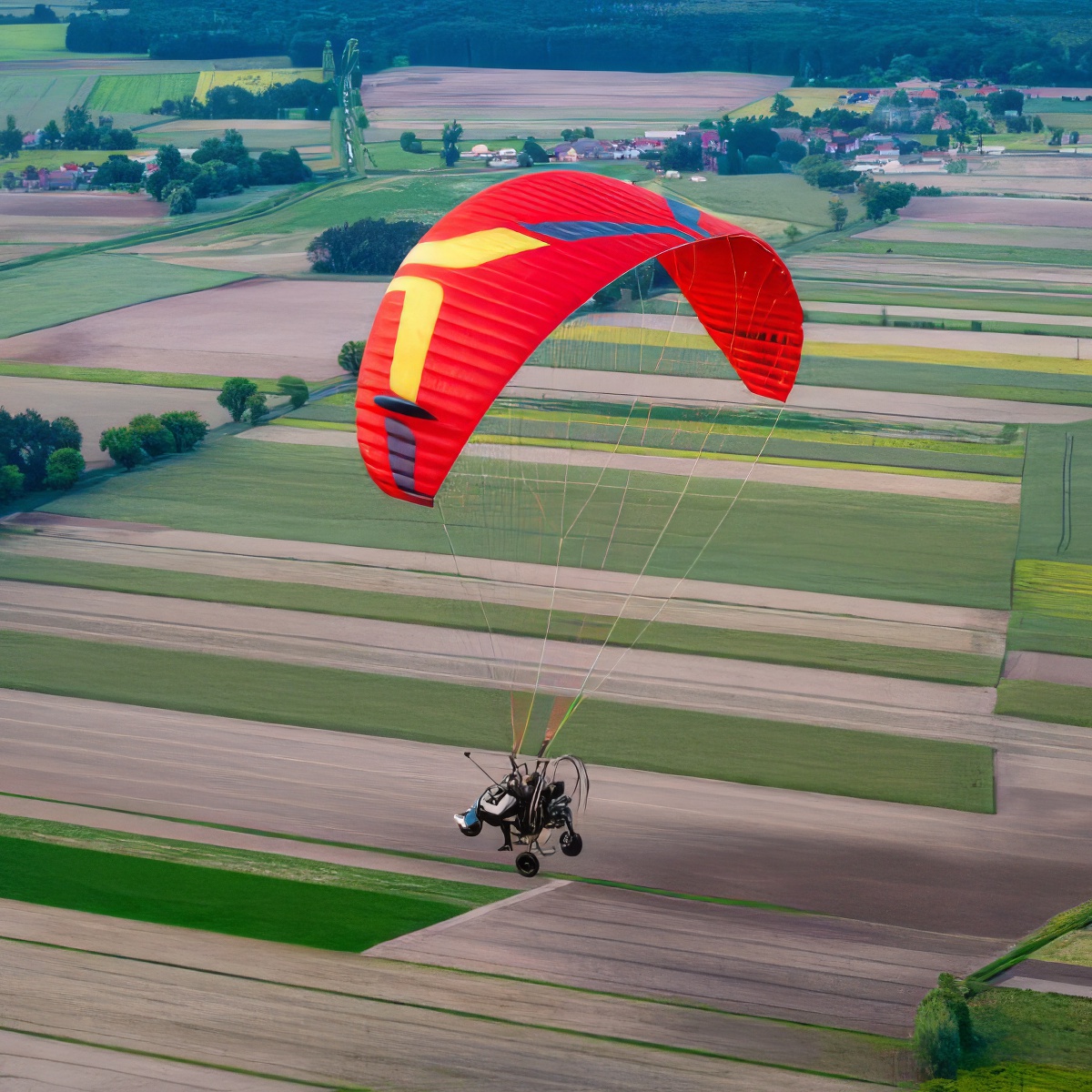 Lot motoparalotnią | Ostrów Wielkopolski