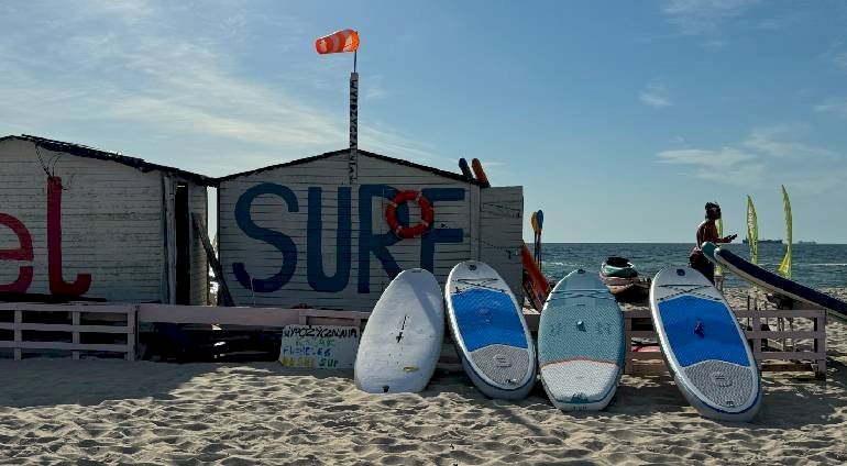 Spływ deską SUP | Hel