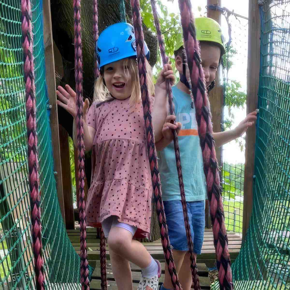 Park linowy dla dziecka - przygoda na wysokości | Łódź