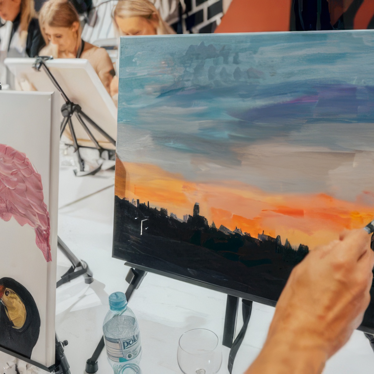 Malowanie przy winie | Bydgoszcz