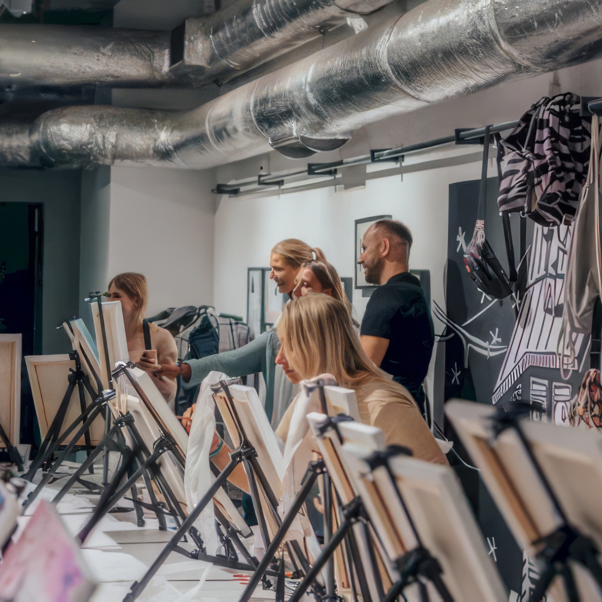 Malowanie przy winie | Gdynia