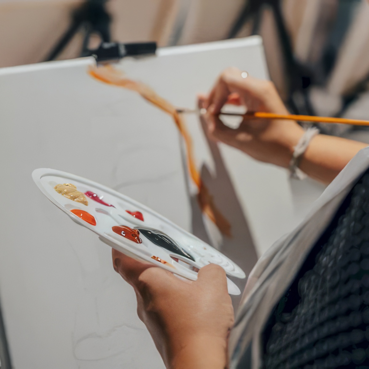 Malowanie przy winie | Lublin