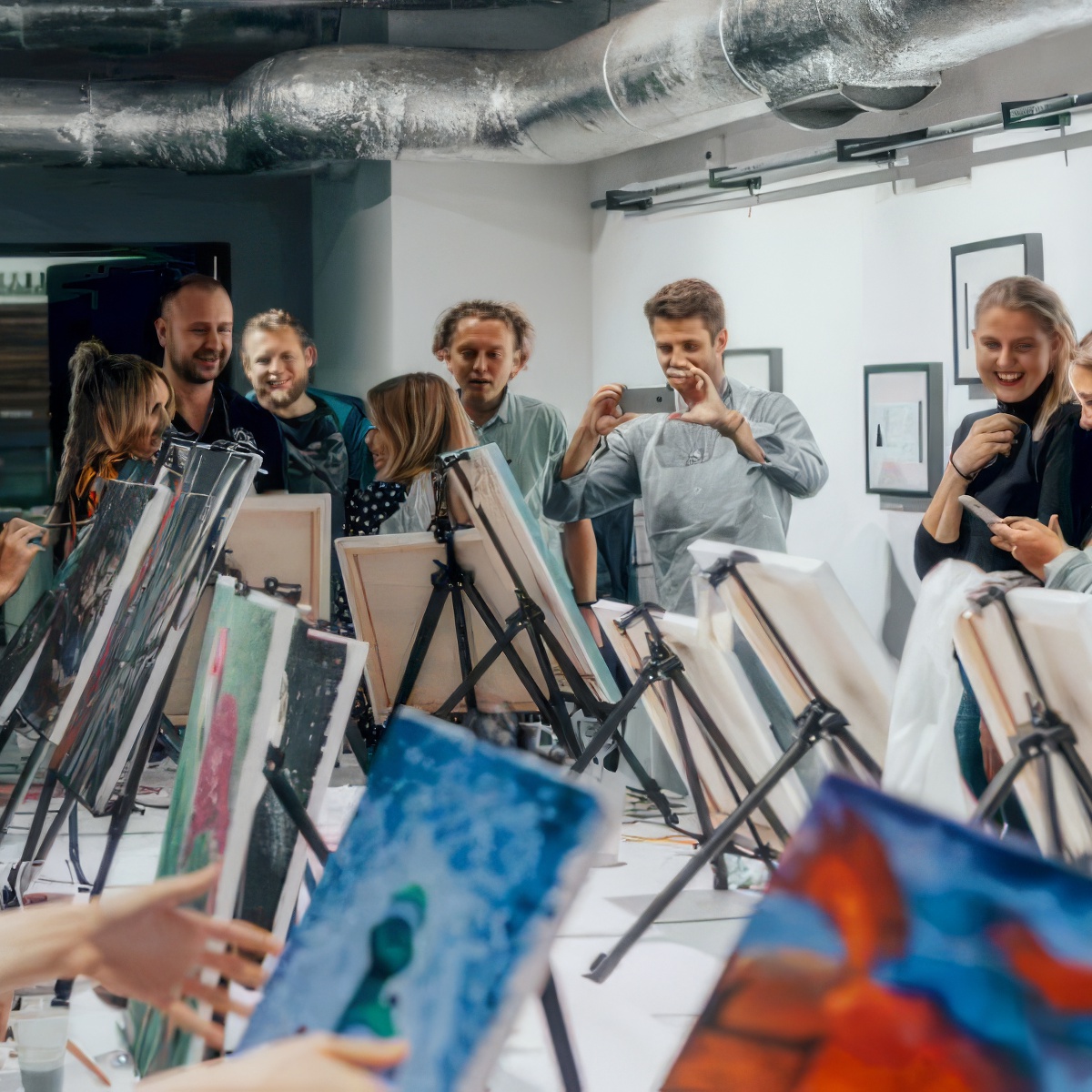 Malowanie przy winie | Gliwice