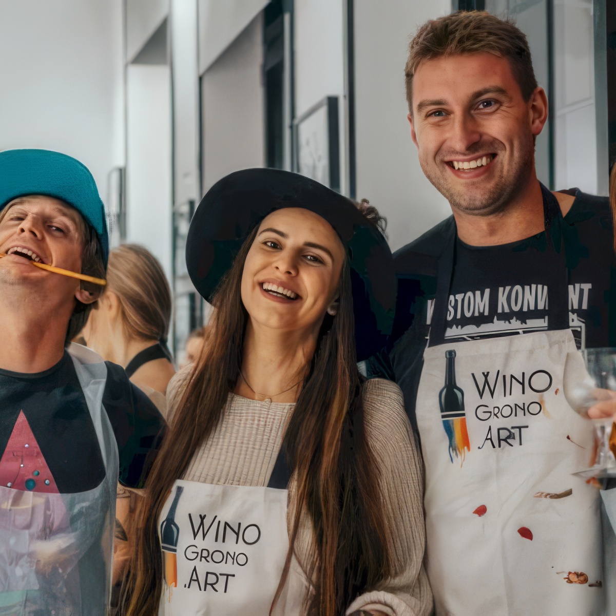 Malowanie przy winie | Katowice