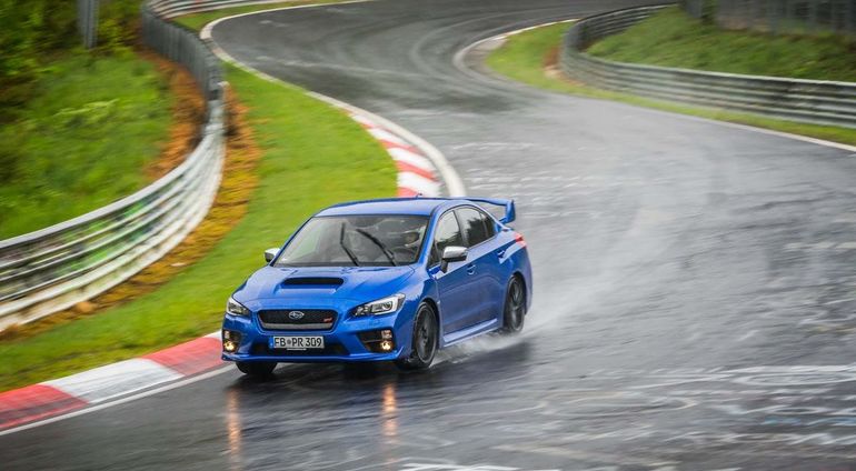 Ekstremalna jazda Subaru WRX STI