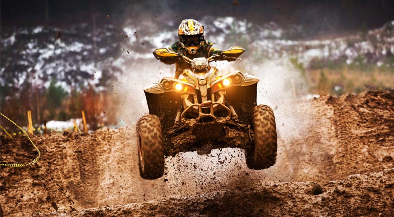 Akrobacje na Quadzie - Trasa Off Road