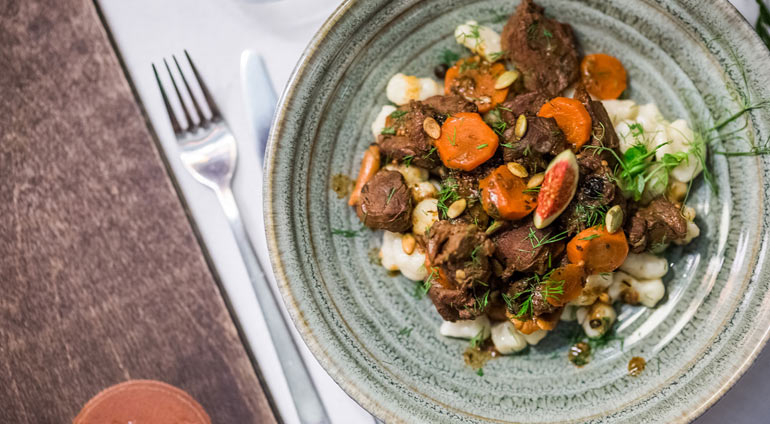 Ragout z Sarny Restauracji 'u Myśliwych'