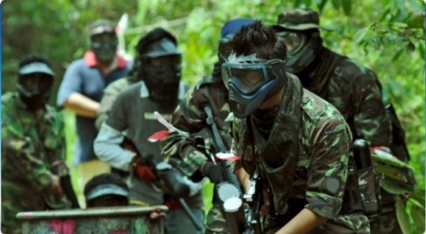 Paintball dla 4 osób Kraków Zdjęcie 1