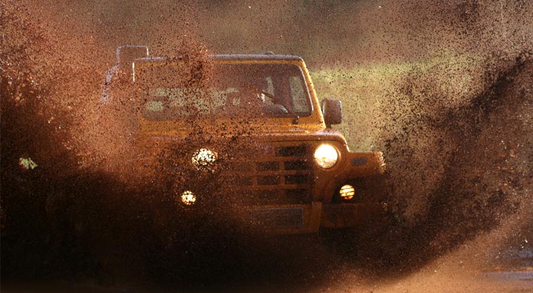 Błotnista Droga Off Road