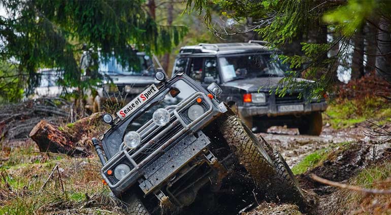 Off Road Po Trudnym Terenie