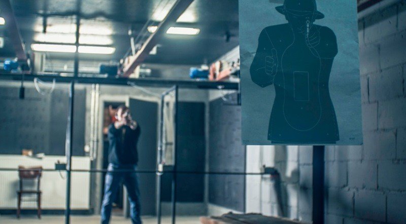 Mężczyzna na Stanowisku Strzeleckim