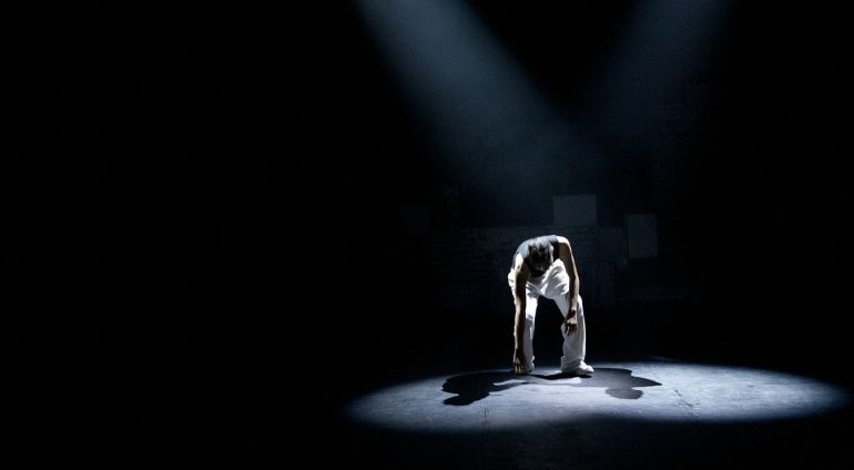 Mężczyzna Podczas Sztuki Teatralnej