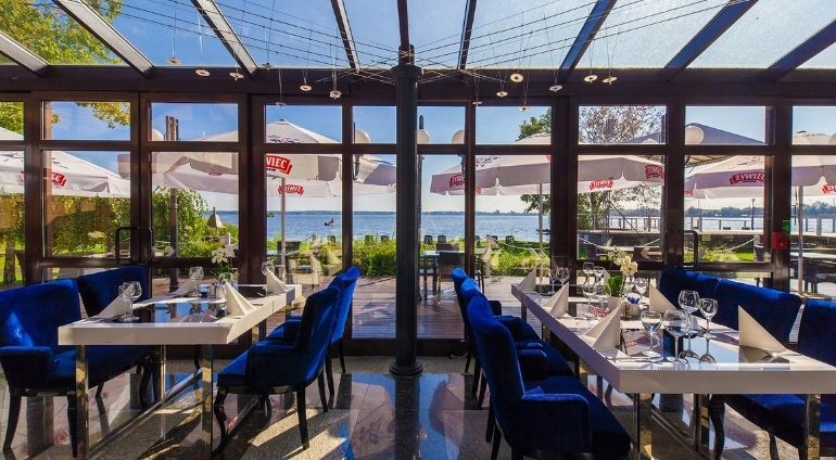 Widok Z Restauracji Na Zegrze