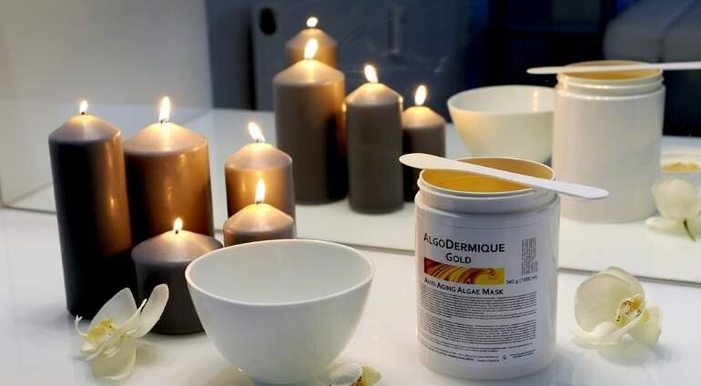 Kosmetyki używane w salonie SPA