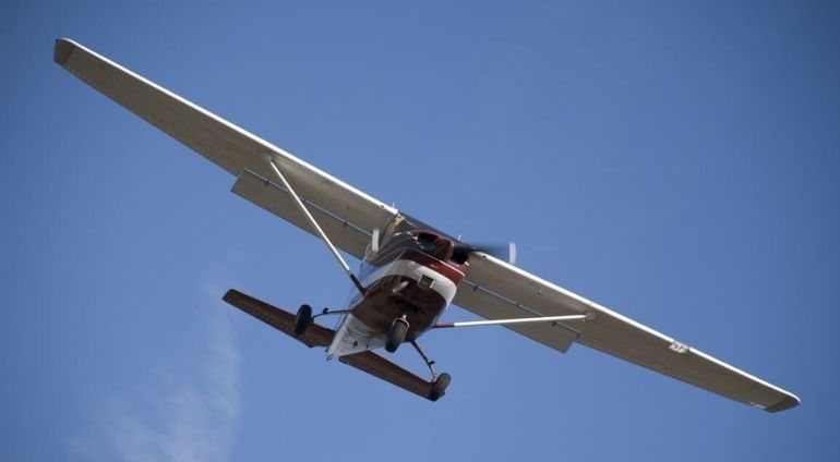 Lot samolotem Cessna