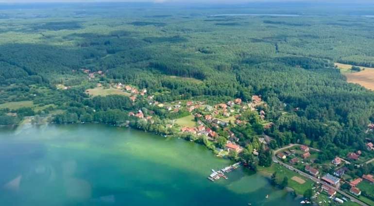 Lot widokowy nad Warmią i Mazurami