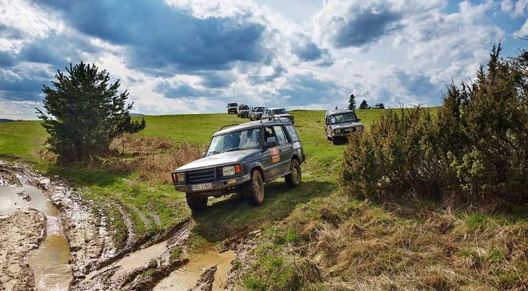 Auta Terenowe W Czasie Wyprawy Off Road