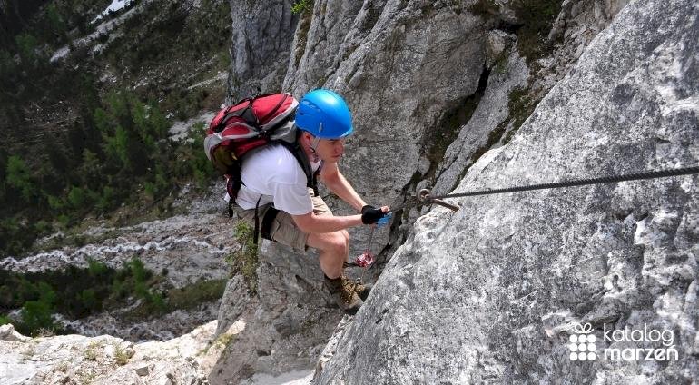 Via ferrata z przewodnikiem