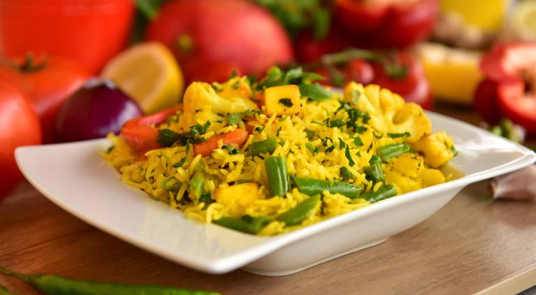 Vege Pualo na talerzu