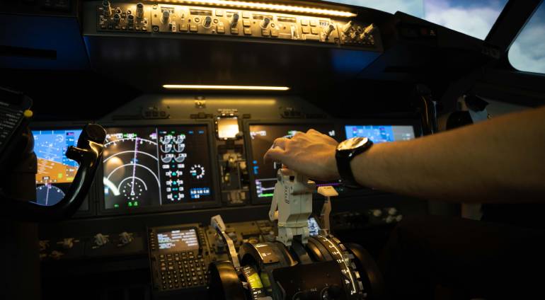 Symulator Boeing 737 MAX