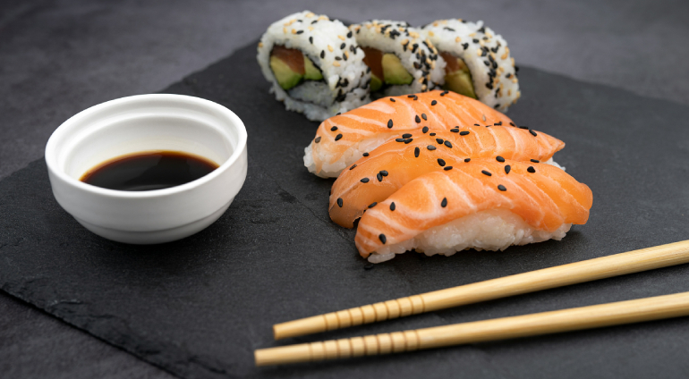 Voucher na kolację sushi