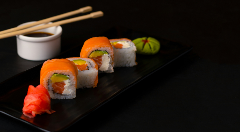 Voucher na kolację sushi