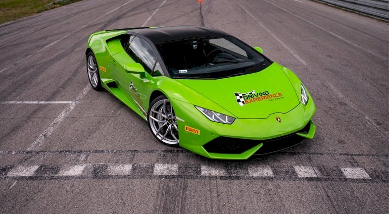 Driving Experience - Zielone Lamborghini