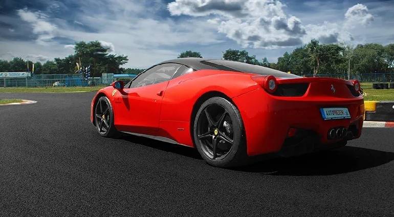 Jazda Ferrari Italia - Gdańsk (Tor Pszczółki, 3 okrążenia, AUTOPREZENT)