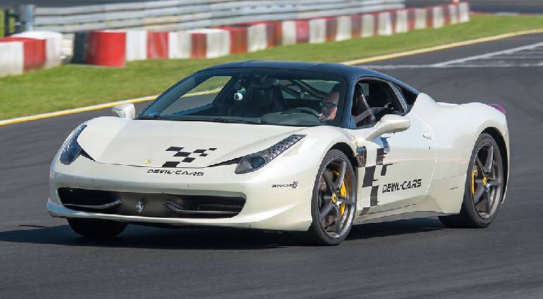 Jazda Ferrari Italia - Warszawa (Tor Słomczyn, 1 okrążenie, Devil Cars)