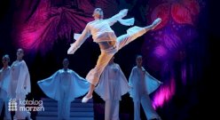 wieczór w teatrze balet taniec występ