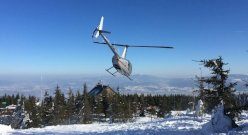 Lot widokowy nad Beskidami