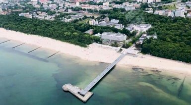 Romantyczny lot widokowy we dwoje - Kołobrzeg (15 minut)