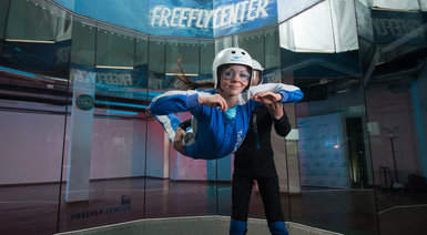 Lot w tunelu aerodynamicznym FreeFlyCenter (Leszno) - prezent dla nastolatka