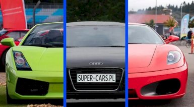 Pojedynek Lamborghini vs. Ferrari F430 vs. Audi R8 - przejazd sportowym samochodem