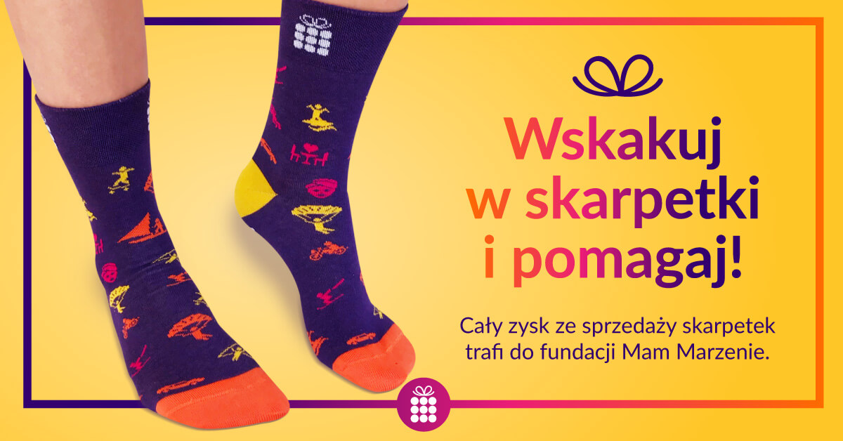 Skarpetki spełniające marzenia w Katalogu Marzeń