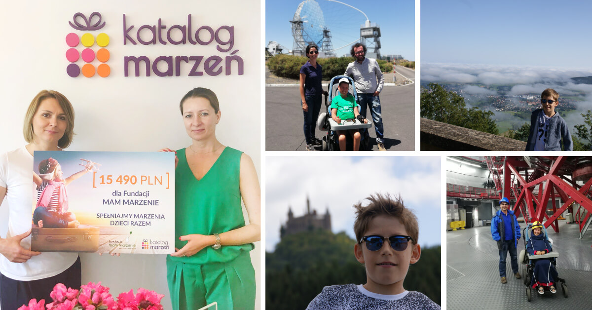 Współpraca Katalogu Marzeń z Fundacją Mam Marzenie